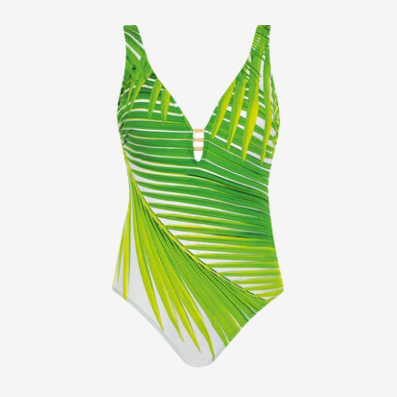 Sunflair Costume Donna Intero con stampa Tropicale