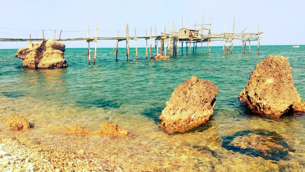 Trabocco sulla costa abruzzese